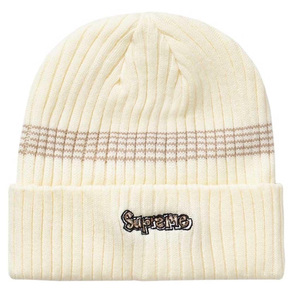 Supreme Gonz Logo Beanie Cream
