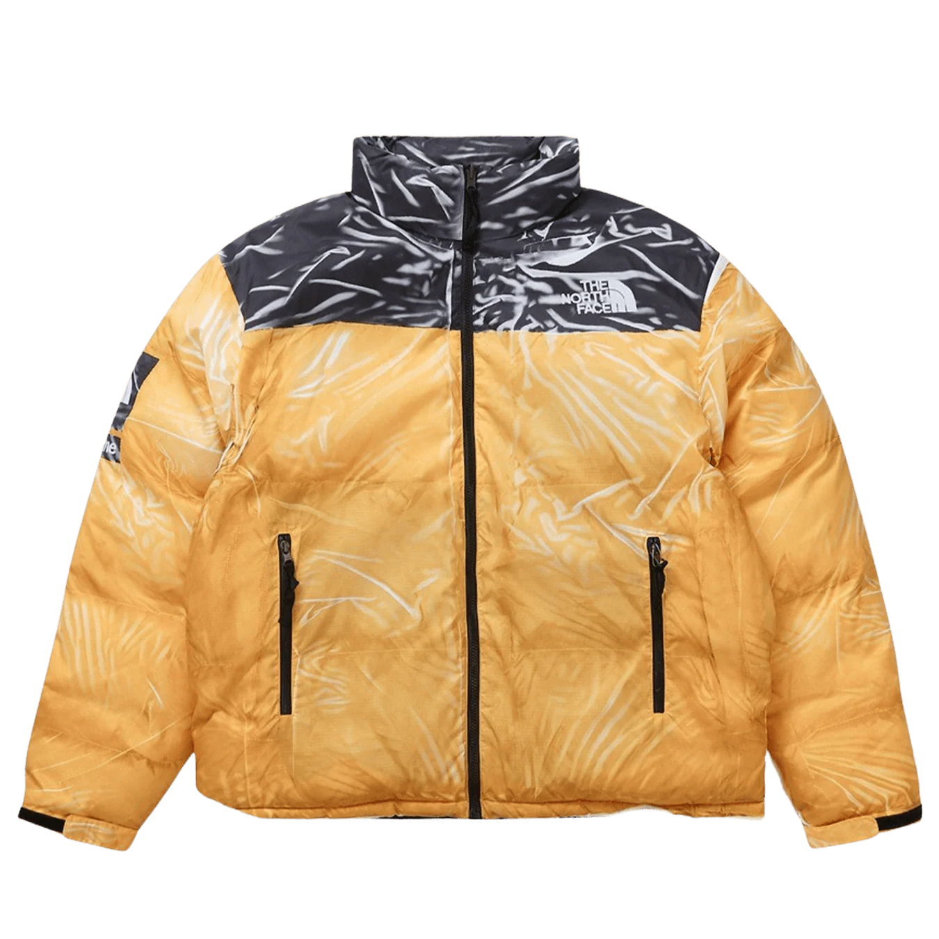 Supreme The North Face Trompe L'oeil Printed Nuptse Jacket
