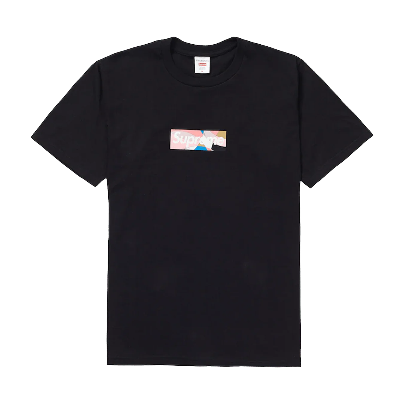 Supreme x Emilio Pucci Box Logo Tee 'Black/Dusty Pink'