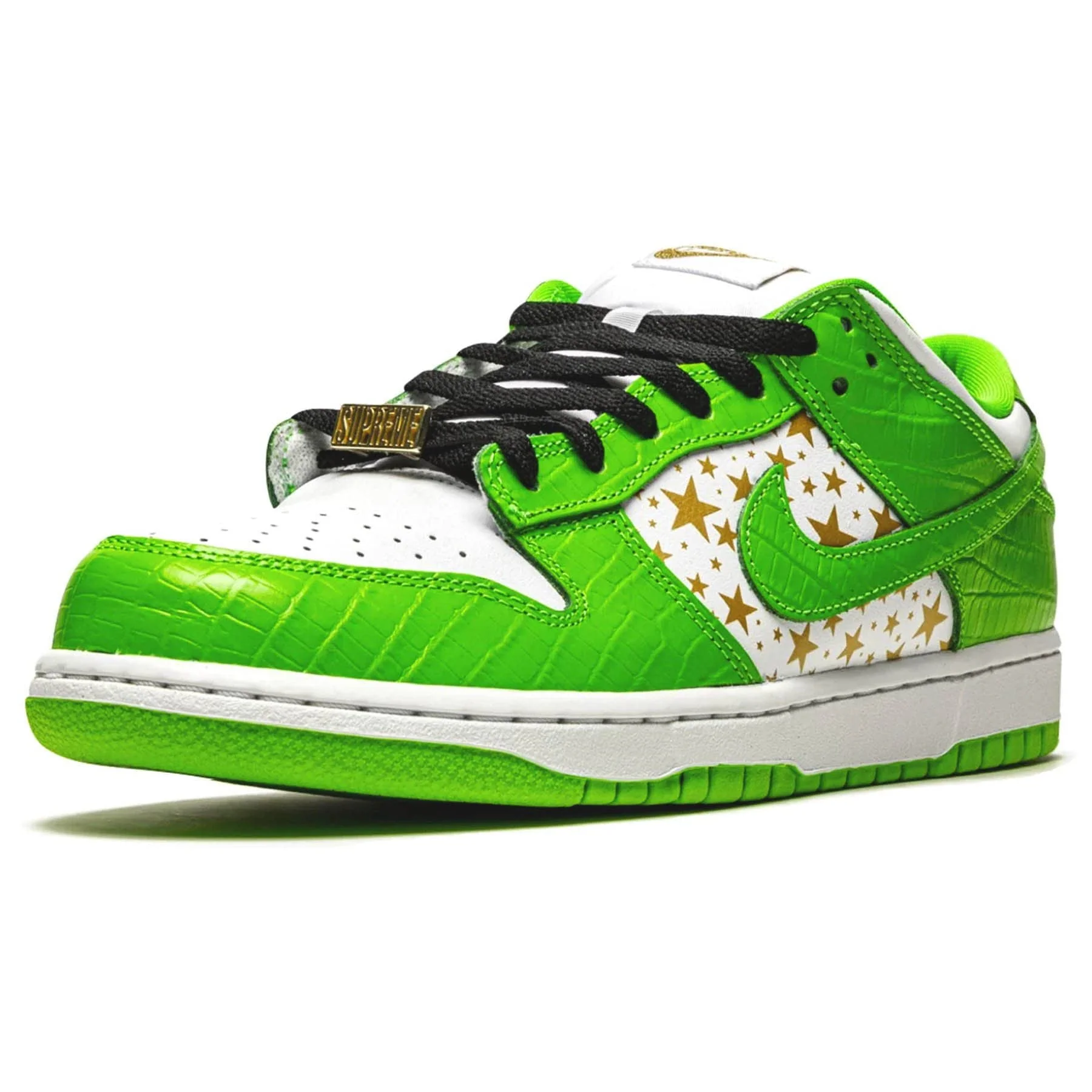Supreme x Nike Dunk Low OG SB QS 'Mean Green' - Image 4