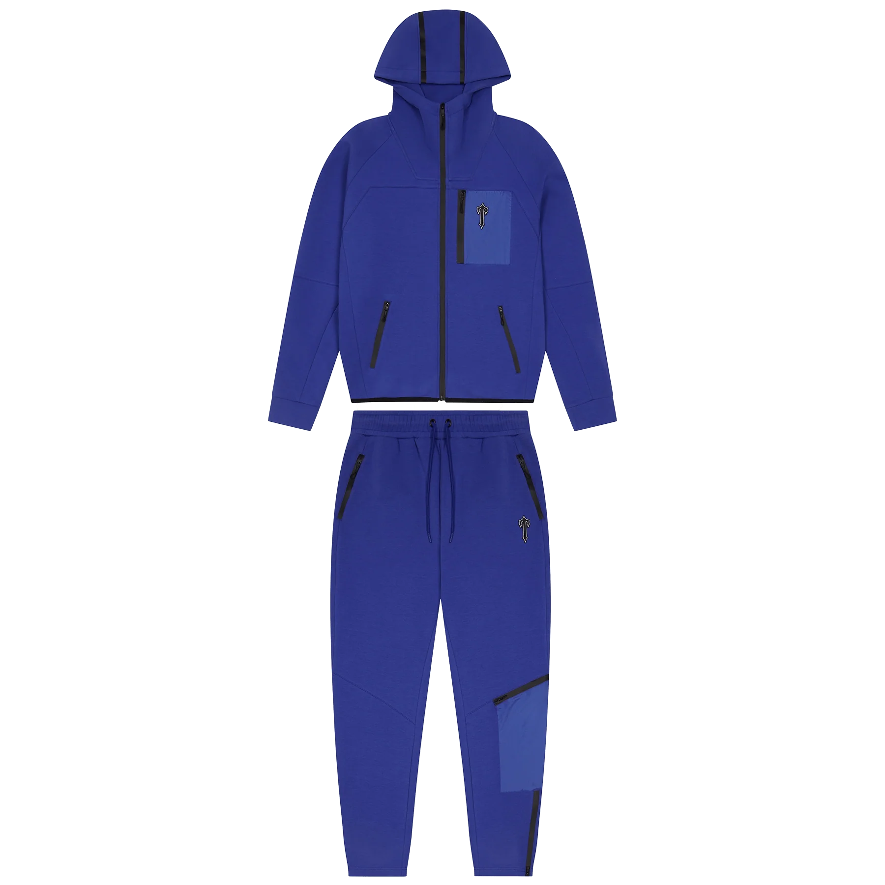 Trapstar Irongate T Fleece Zip Tracksuit-Dazzling Blue