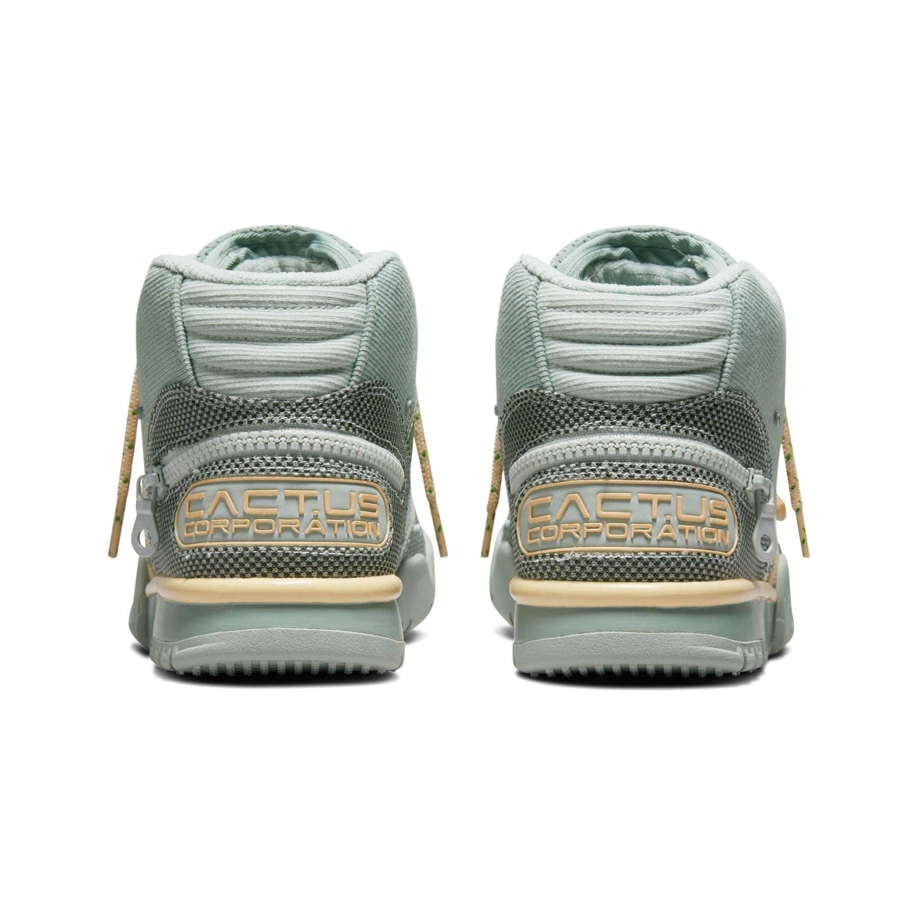 Travis Scott x Nike Air Trainer 1 SP 'Grey Haze' - Image 4